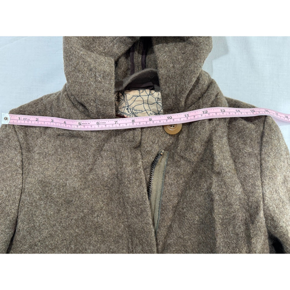 Cockpit USA Womens Wool Army Blanket Field Coat Jacket Sz S Zip M-2006 Pattern B - Picture 16 of 16